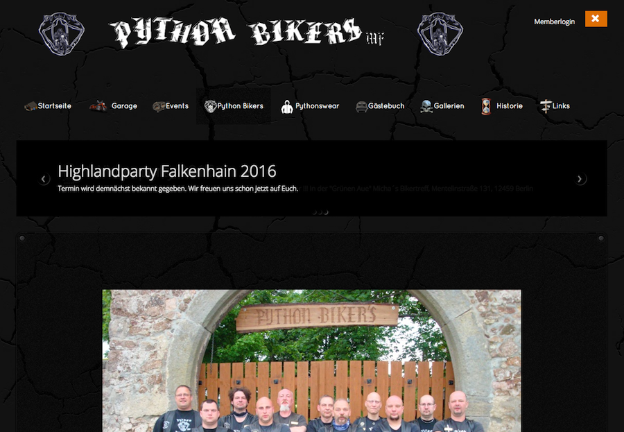 http://pythonbikers.de